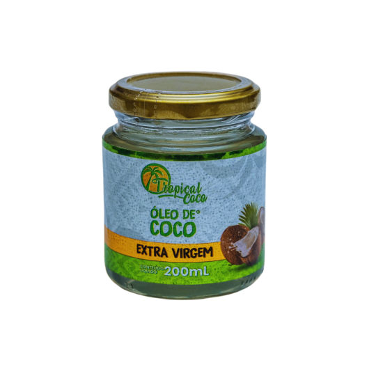 Óleo de Coco Extra Virgem - 200ml